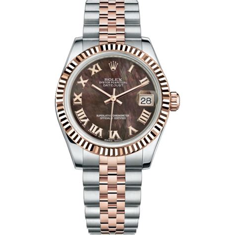 rolex madreperla rosa|Rolex Datejust 31 watch: Oystersteel and Everose gold.